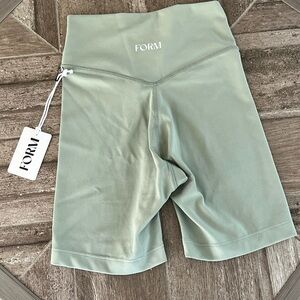 Form Brand Sage Green Core Shorts - X-Small - 3” Inseam